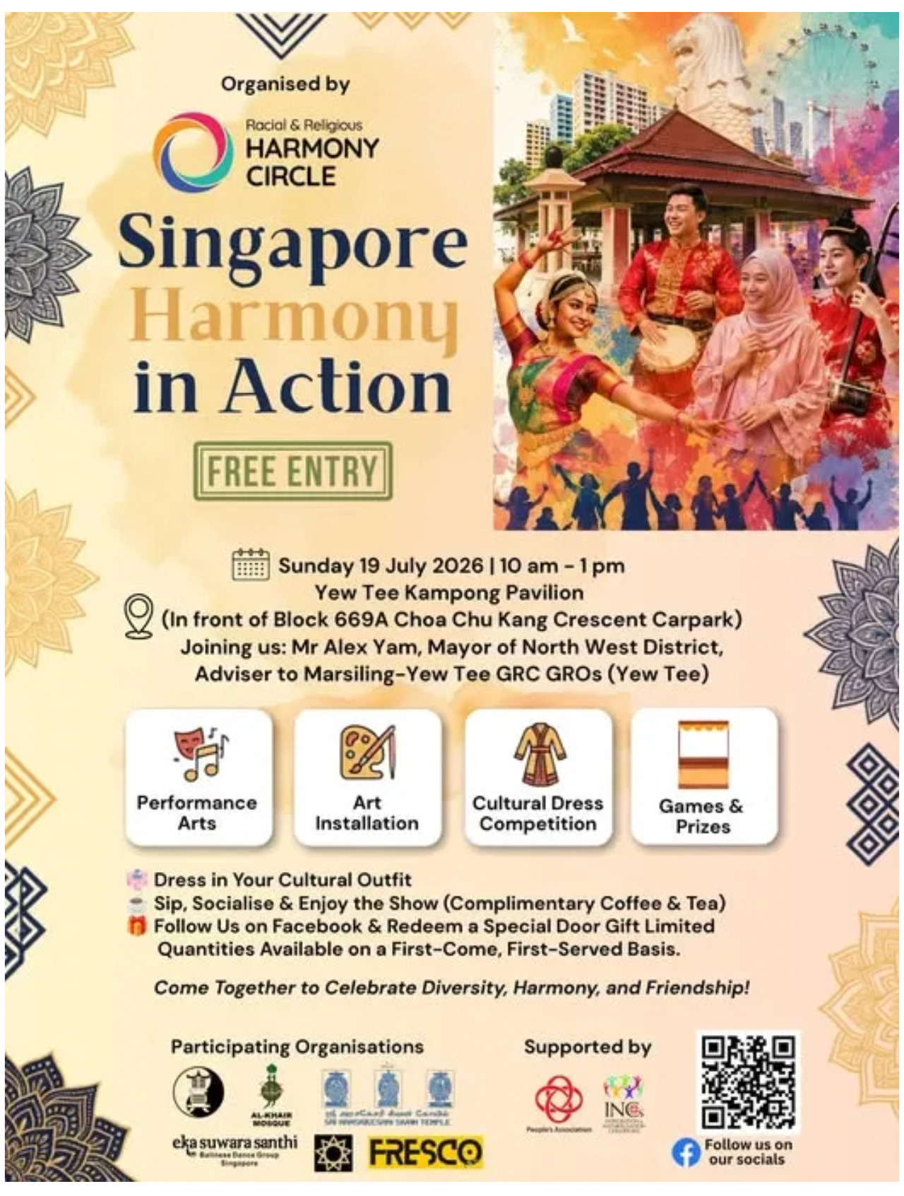 Yew Tee Singapore Harmony in Action